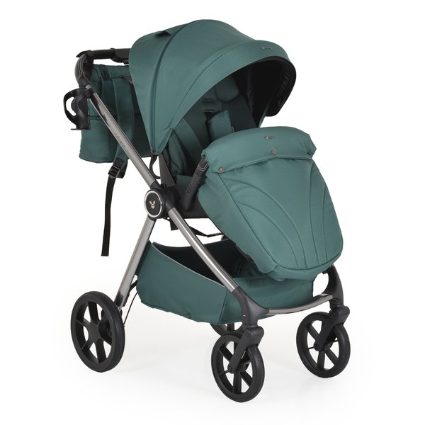bebeshka-kolichka-3v1-unique-cangaroo-pine-green-2.jpg - 3
