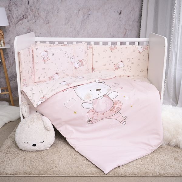 bebeshki-spalen-komplekt-set-smile-meche-balerina-rozovo-lorelli-bebeland.jpg - 1