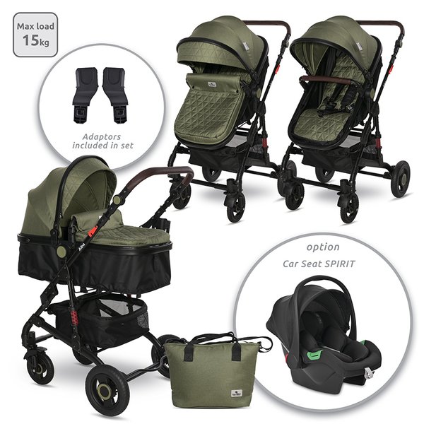 detska-kolichka-alba-premium-adaptori-lorelli-loden-green.jpg - 1
