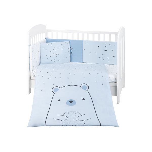 detski-spalen-komplekt-6-chasti-60x120-bear-with-me-blue-kikkaboo-bebeland.jpg - 1