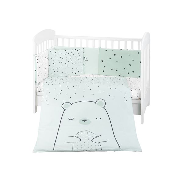 detski-spalen-komplekt-6-chasti-70x140-bear-with-me-mint-kikkaboo-bebeland.jpg - 1