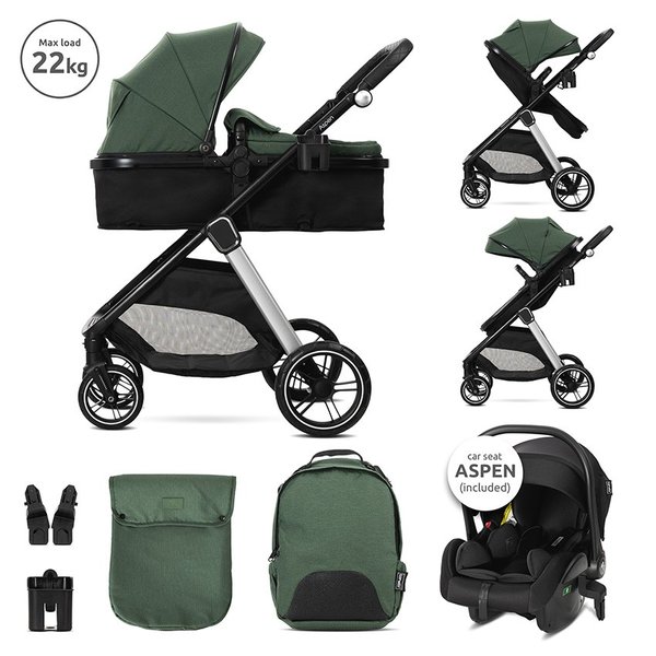 kombinirana-bebeshka-kolichka-3v1-aspen-lorelli-green.jpg - 1