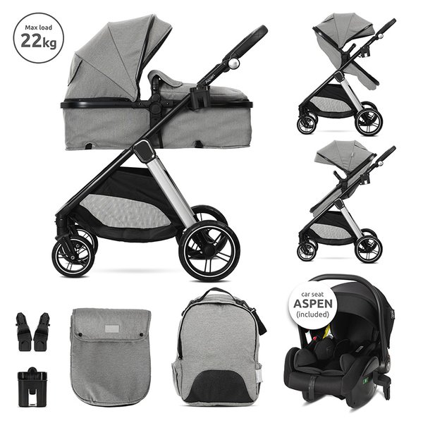 kombinirana-bebeshka-kolichka-3v1-aspen-lorelli-grey.jpg - 1