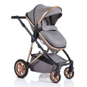 Комбинирана детска количка 2в1 Midas MONI - сив
