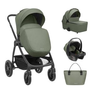 Бебешка количка 3в1 Modena KIKKABOO - Army Green