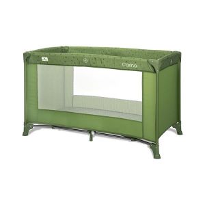 Бебешка сгъваема кошара CARINA 1 Ниво LORELLI -  GREEN Stars