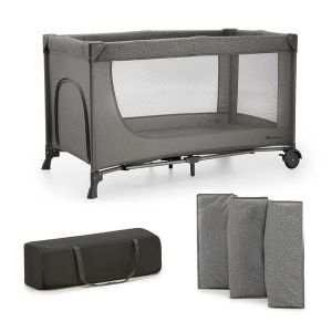 Бебешка кошара JOY Simpel KINDERKRAFT - Dark Grey