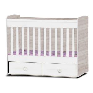 Детско легло Тони 70х140 Dizain Baby - астра + бял