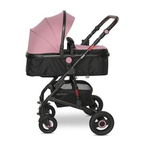 detska-kolichka-alba-premium-adaptori-lorelli-pink-3.jpg - 3
