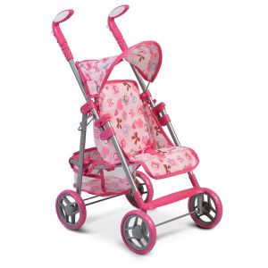 Количка за кукли Flower Garden Pink MONI