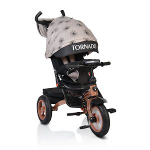 Триколка с музикално табло Tornado BYOX - бежов