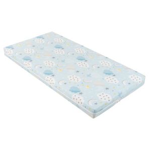 Детски матрак Fantasia Plus 60х120x8 см. KIKKABOO - Clouds Blue