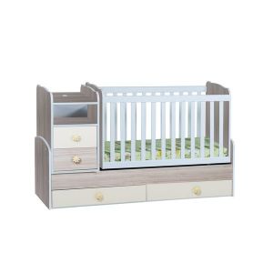 Детско легло Емма 60х120 Dizain Baby - астра + крем
