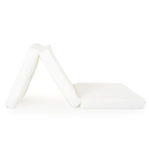 Сгъваем матрак 120х60х6 см. Snooze CANGAROO - Pure white