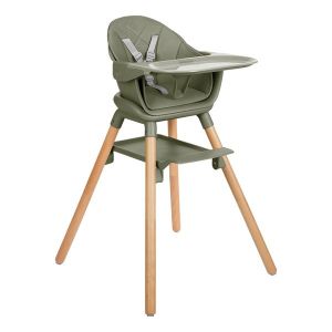 Столче за хранене 6в1 Woody KIKKABOO - Army Green