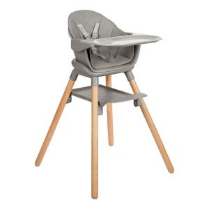Столче за хранене 6в1 Woody KIKKABOO - Grey
