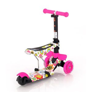 trotinetka-smart-lorelli-pink-flowers-3.jpg - 3