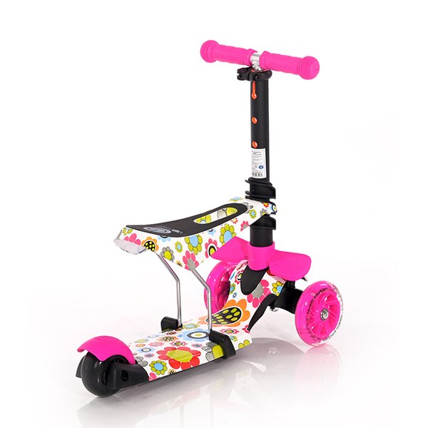 trotinetka-smart-lorelli-pink-flowers-3.jpg - 3